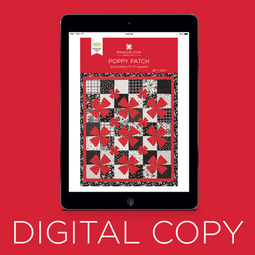 Digital Download - Poppy Patch Quilt Pattern by Missouri Star Primary Image