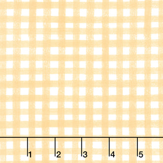 Flora No. 6 - Gingham Yellow Yardage