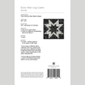 Digital Download - Echo Star Log Cabin Quilt Pattern by Missouri Star