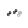 Emmaline Magnetic Snap Closure - 9/16" Slim Gunmetal Primary Image