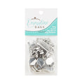 Emmaline #5 Rectangle Slider and Pull 10 Pack - Silver