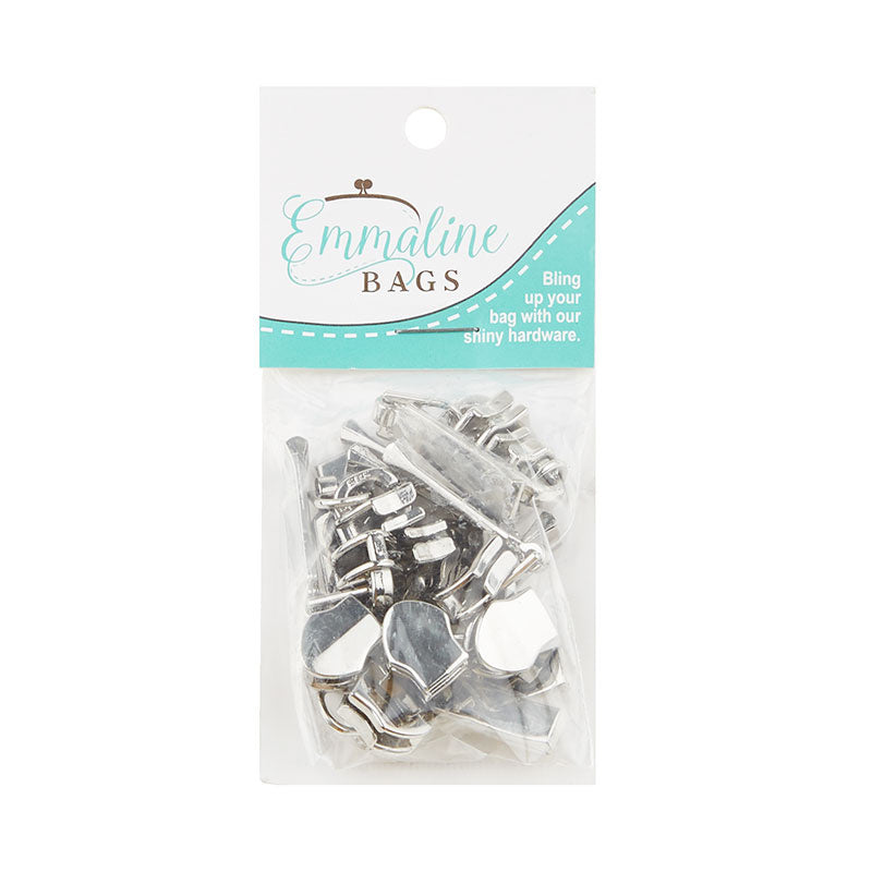 Emmaline #5 Rectangle Slider and Pull 10 Pack - Silver Alternative View #1