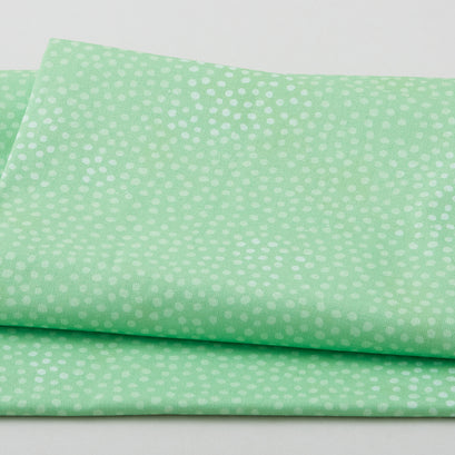 Faded Dots Blender - Green 2 Yard Cut