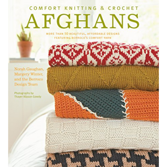 Berroco Comfort Knitting & Crochet Afghans Pattern Book Primary Image