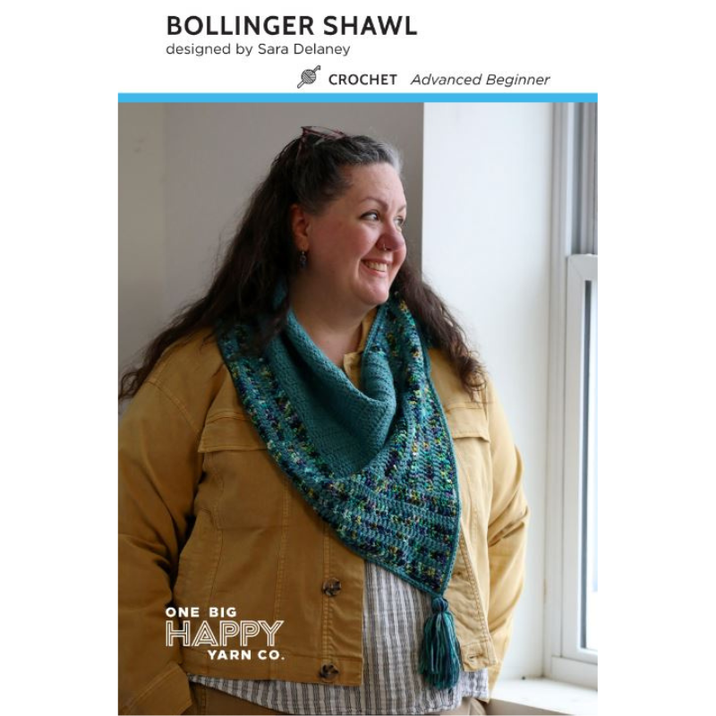 Bollinger Shawl Printed Crochet Pattern Primary Image