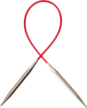 ChiaoGoo 16" Red Lace Stainless Steel Circular Knitting Needles