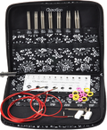 ChiaoGoo Twist 5"-Tip Interchangeable Stainless Steel Knitting Needle Set