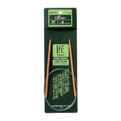 Clover 24" Takumi Circular Knitting Needles