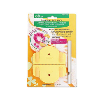 Clover Hair Pin Lace Tool