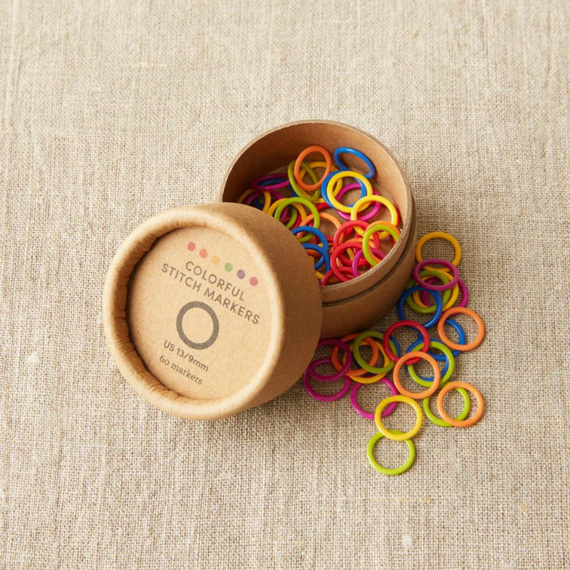 CocoKnits Colorful Ring Stitch Markers