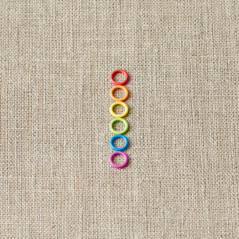 CocoKnits Colorful Ring Stitch Markers