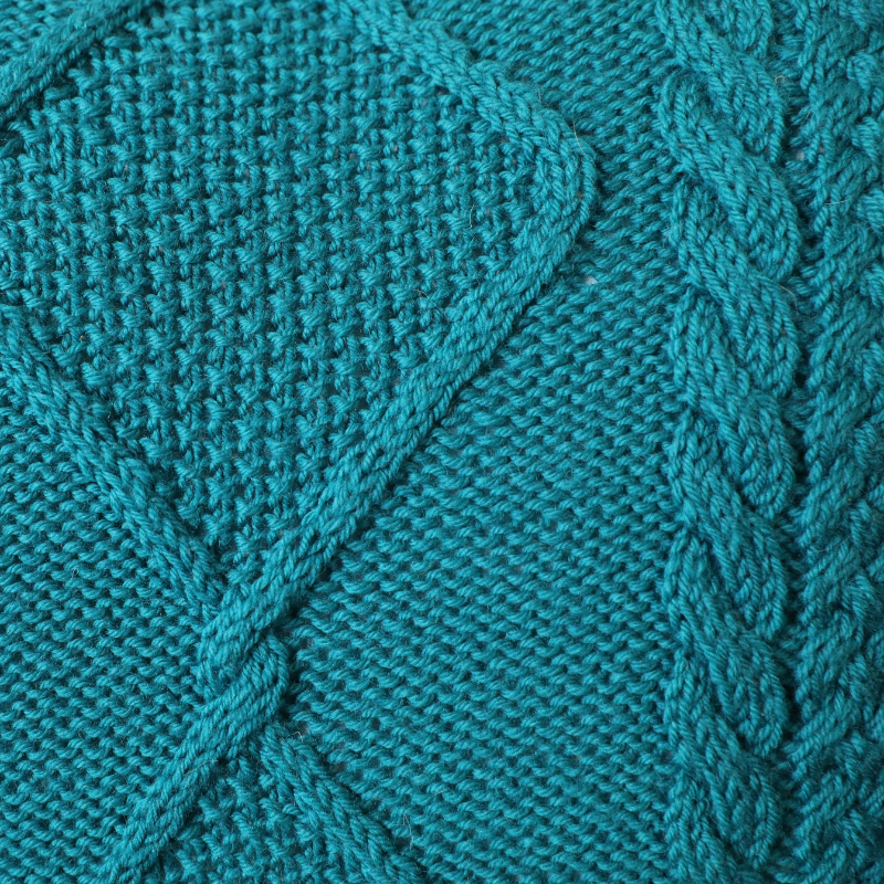Double Diamond Pillow Printed Knitting Pattern Alternative View #1