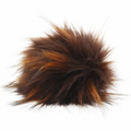 Furreal Sew-on Faux Fur Pom Poms