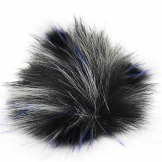 Furreal Sew-on Faux Fur Pom Poms