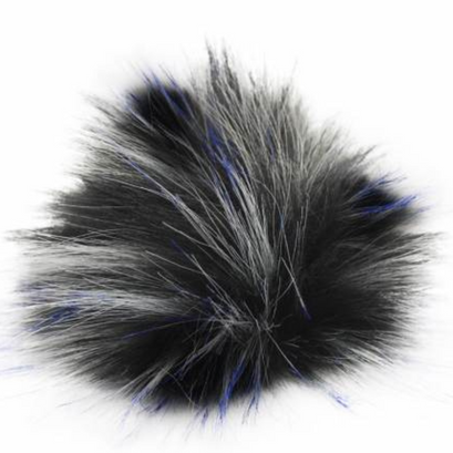 Furreal Sew-on Faux Fur Pom Poms