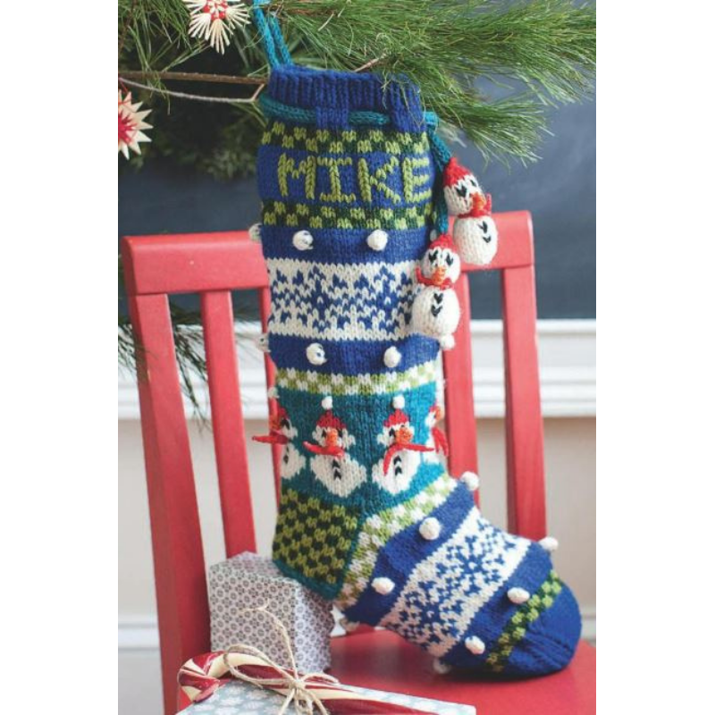 Knit Christmas Stockings Alternative View #2