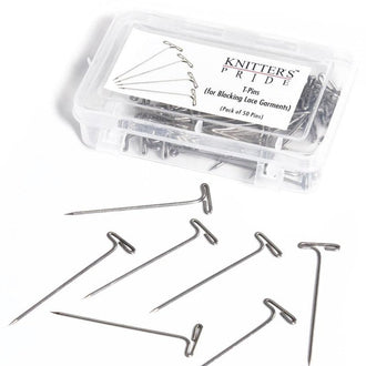 Knitter's Pride Steel T-Pins (50 Pc)