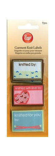 Knitting & Crochet Woven Garment Labels