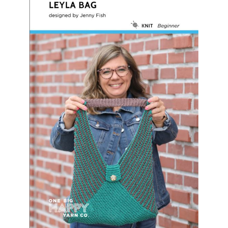 Leyla Bag Printed Knitting Pattern Primary Image