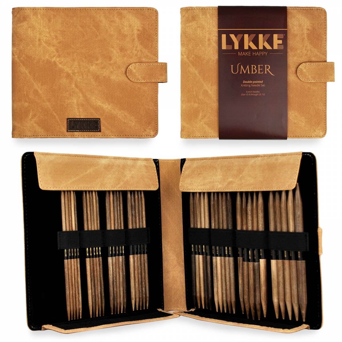 Lykke Birch Wood 6" Double Pointed Needles Sets