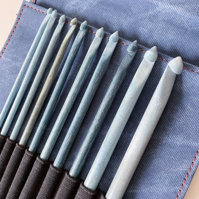 Lykke 6" Indigo Crochet Hook Set
