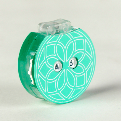 Mindful Teal Row Counter