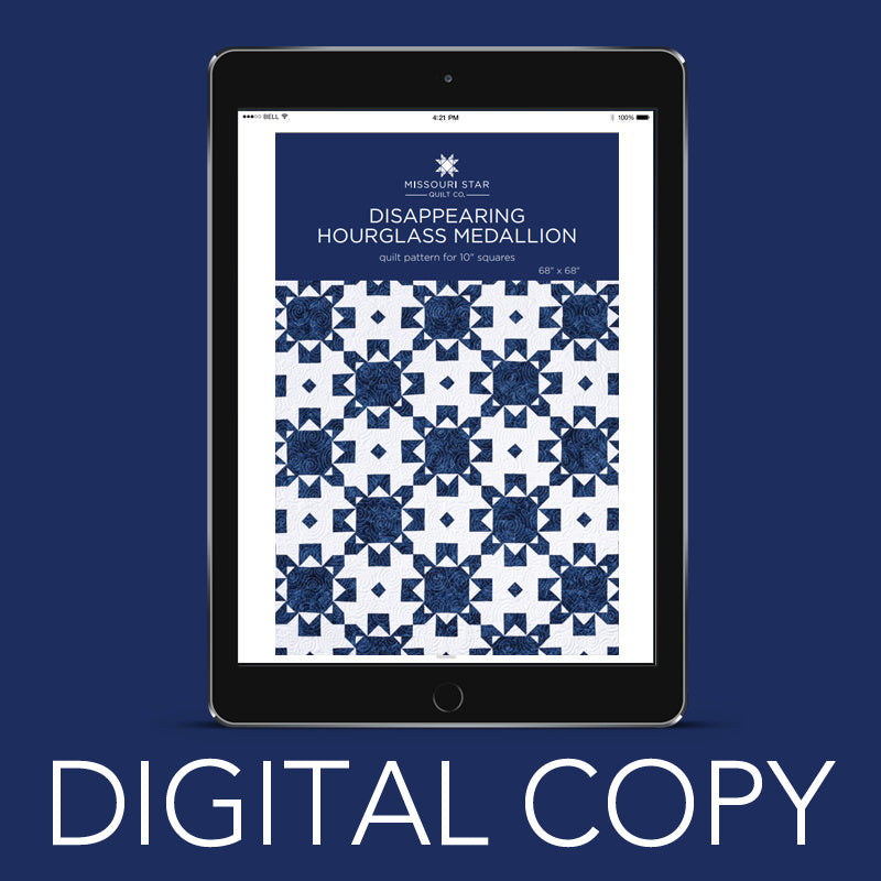 Digital Download - Disappearing Hourglass Medallion Pattern by Missour