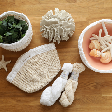 Nesting Baskets Set Printed Knitting Pattern Alternative View #2