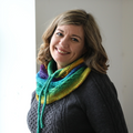 Off The Rails Cowl Printed Knitting Pattern Alternative View #4