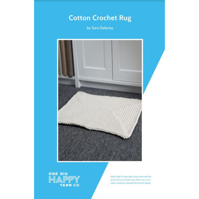 Cotton Crochet Rug Pattern Print Primary Image
