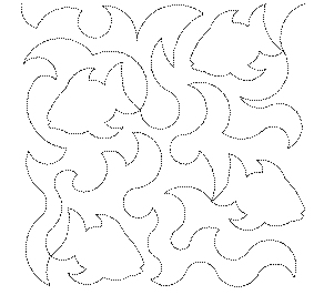 School Of Fish Free Machine Quilting Pattern-Missouri Star Quilt Company