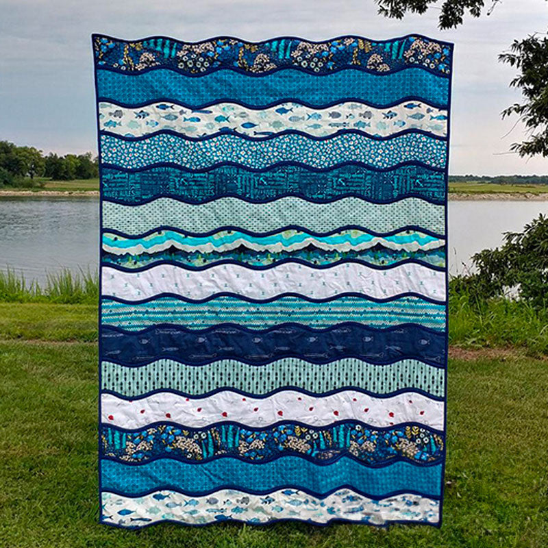 High Tide Quilt Pattern Alternative View #2