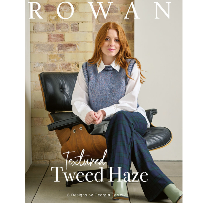 Textured Tweed Haze Collection Pattern Book from Rowan Primary Image