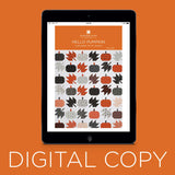 Digital Hello Pumpkin Quilt Pattern by Missouri Star Primary Image