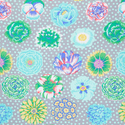 Kaffe Collective - August 2022 - Big Blooms Pastel Yardage Primary Image