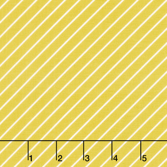 Hibiscus - Stripes Citron Yardage