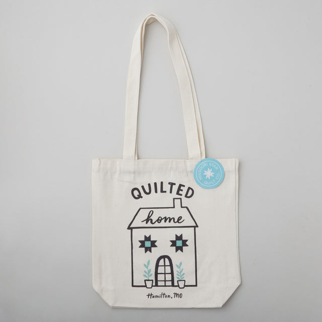 MSQC Canvas Shop Tote: Quilted Home Primary Image