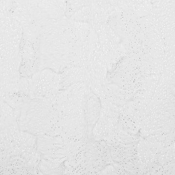 Luxe Cuddle® - Dazzle Snow Silver Metallic Yardage Primary Image