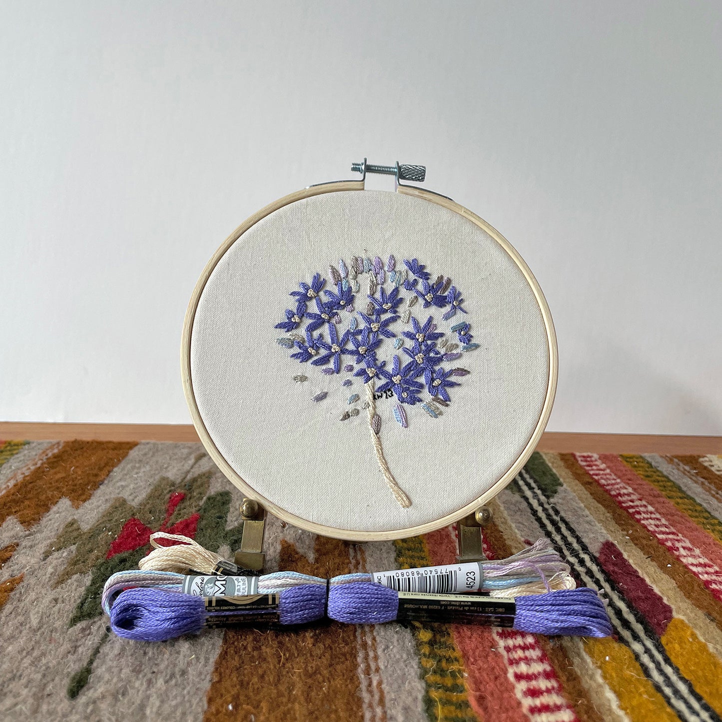 Allium Bloom Embroidery Kit Primary Image