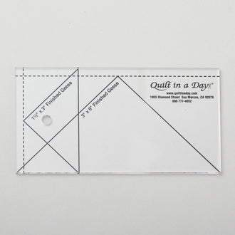 Small Flying Geese Ruler (3" X 6")