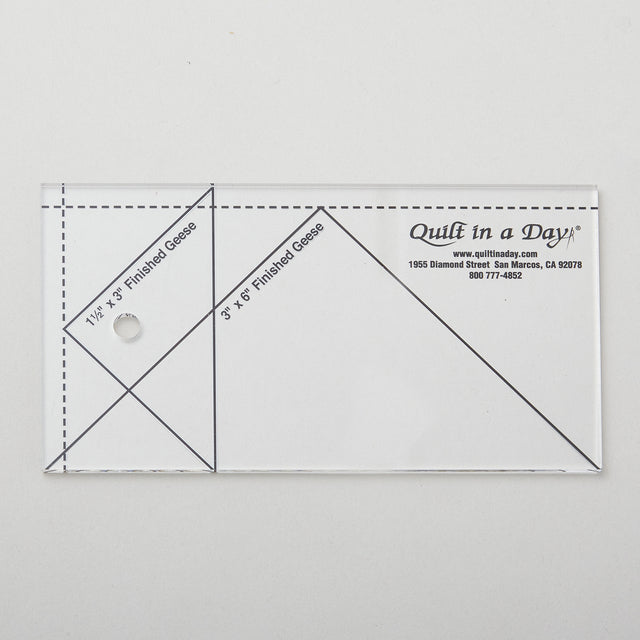 Small Flying Geese Ruler (3" X 6") Primary Image