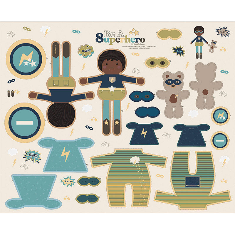 Be a Superhero - Superhero Doll Sage Panel Primary Image