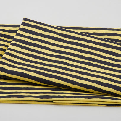 Kaffe Fassett - August 2022 Comb Stripe Yellow 2 Yard Cut