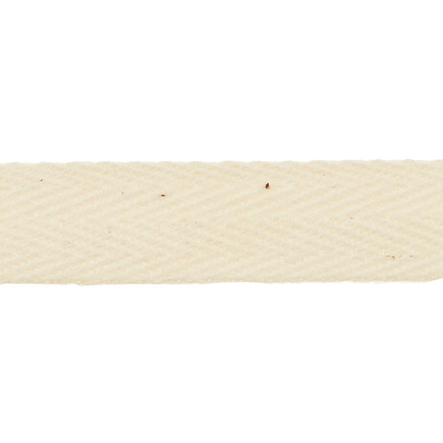 1/2" Cotton Twill Tape - Ivory Primary Image