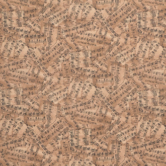 Autumn Waltz - Sheet Music Brown Yardage