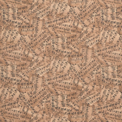 Autumn Waltz - Sheet Music Brown Yardage