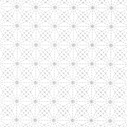 Hush Hush 2 - Sashiko White Yardage