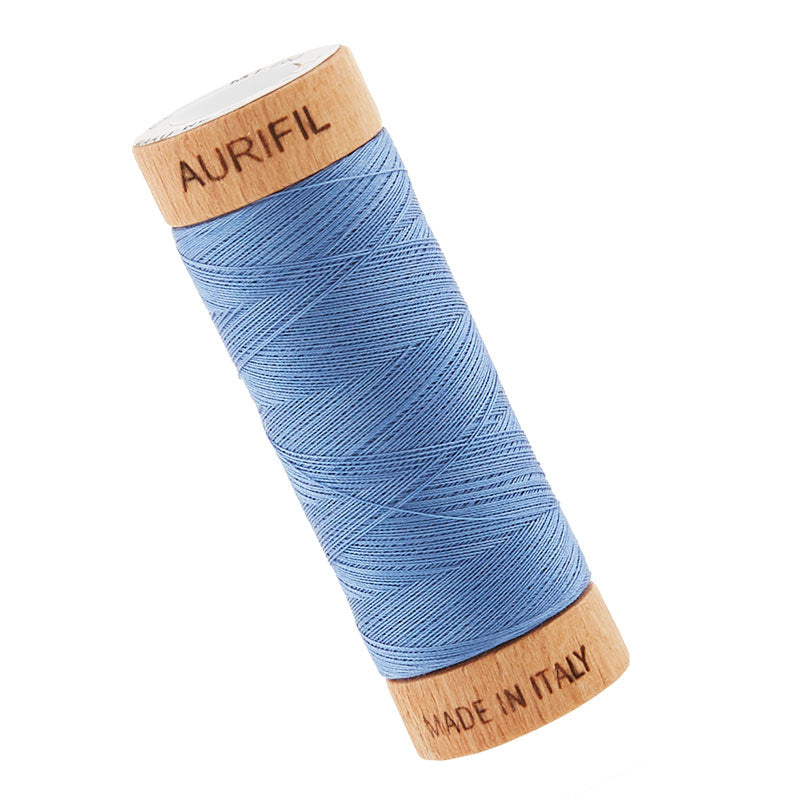 AURIfil™ 80 WT Cotton Spool Thread - Light Wedgewood Primary Image
