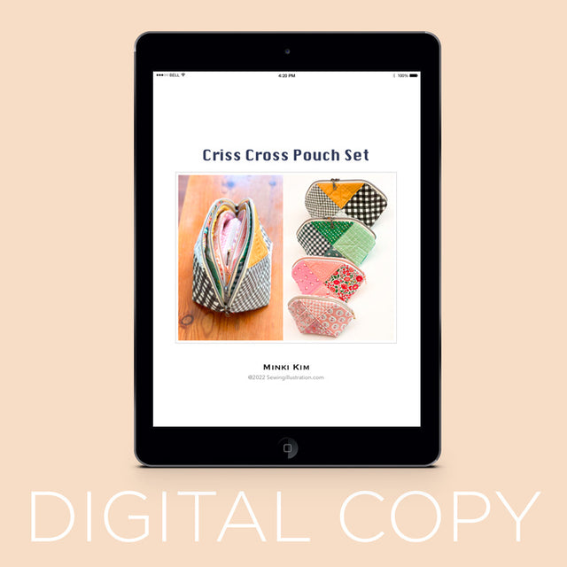 Digital Download - Criss Cross Pouch Set Pattern Primary Image