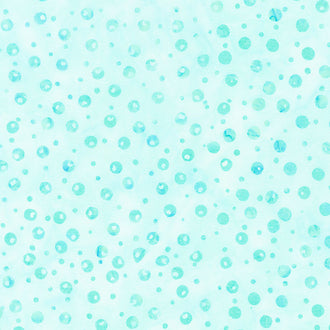 Paisley Got Mod Batiks - Small Dots Teal Scuba Yardage